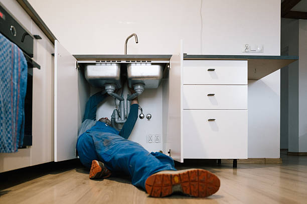 Professional Drain Cleaning technician working in Fredericksburg, TX